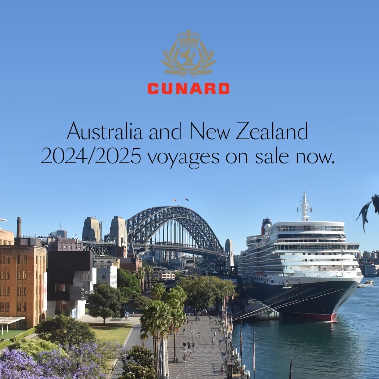 Cunard Cruises 2024-2026 Program