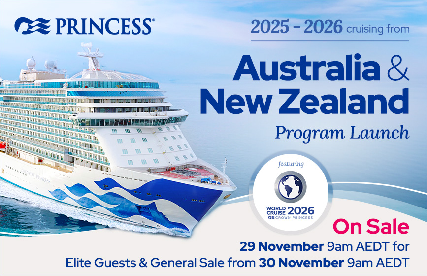 Princess Cruises 2025/26 Launch!