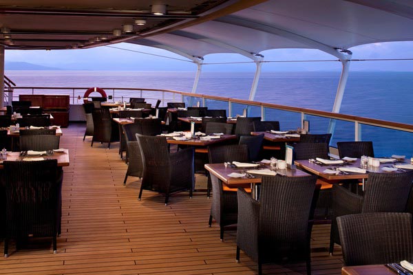 Dining onboard Seabourn Cruises