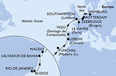 Cruise Maps
