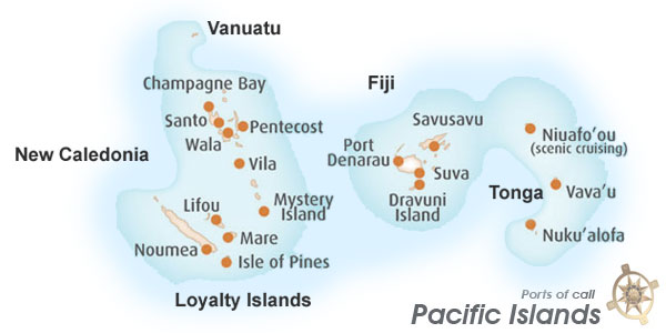 Cruise Pacific Islands