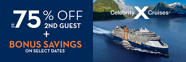 Celebrity Cruises Black Friday Sale with All Inclusive Package