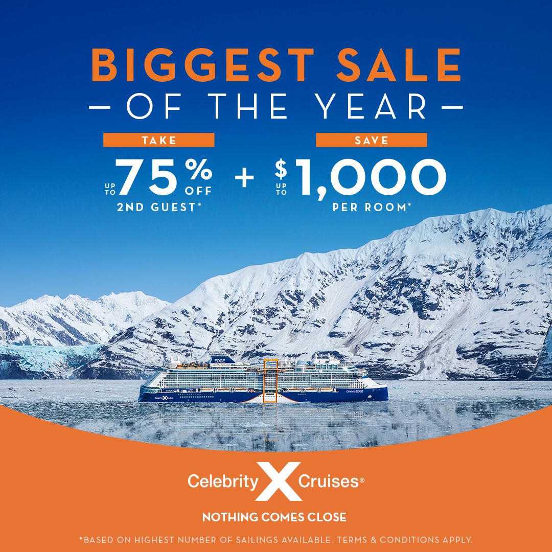 Celebrity Cruises Biggest Sale of the Year
