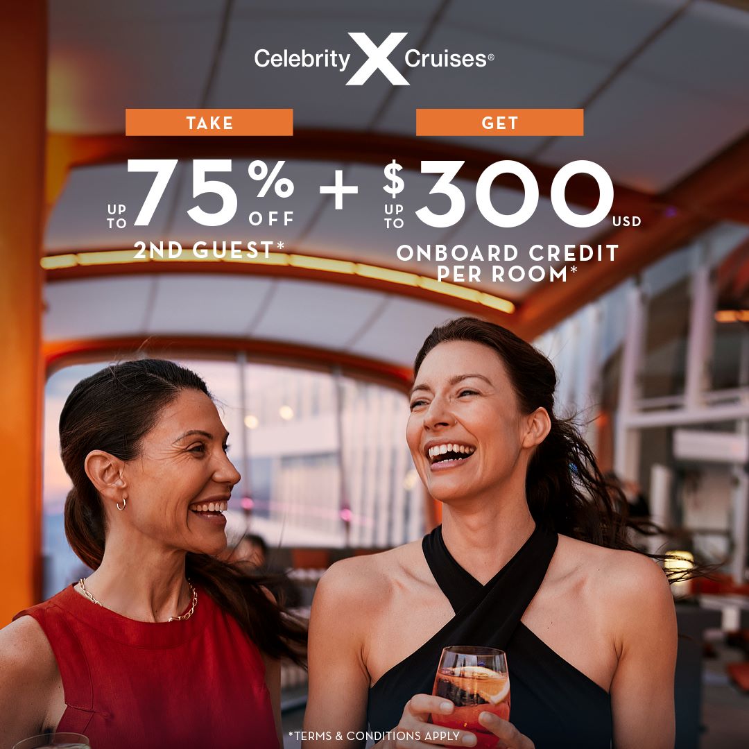 Celebrity Cruises Bonus Onboard Credit