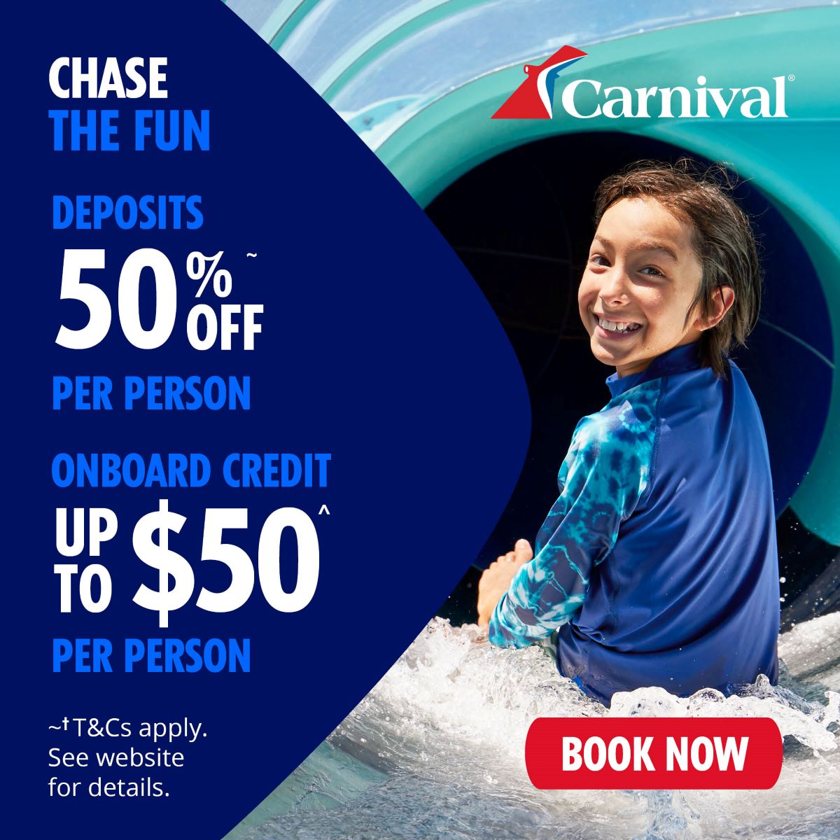 Carnival Cruises Chase the Fun Sale