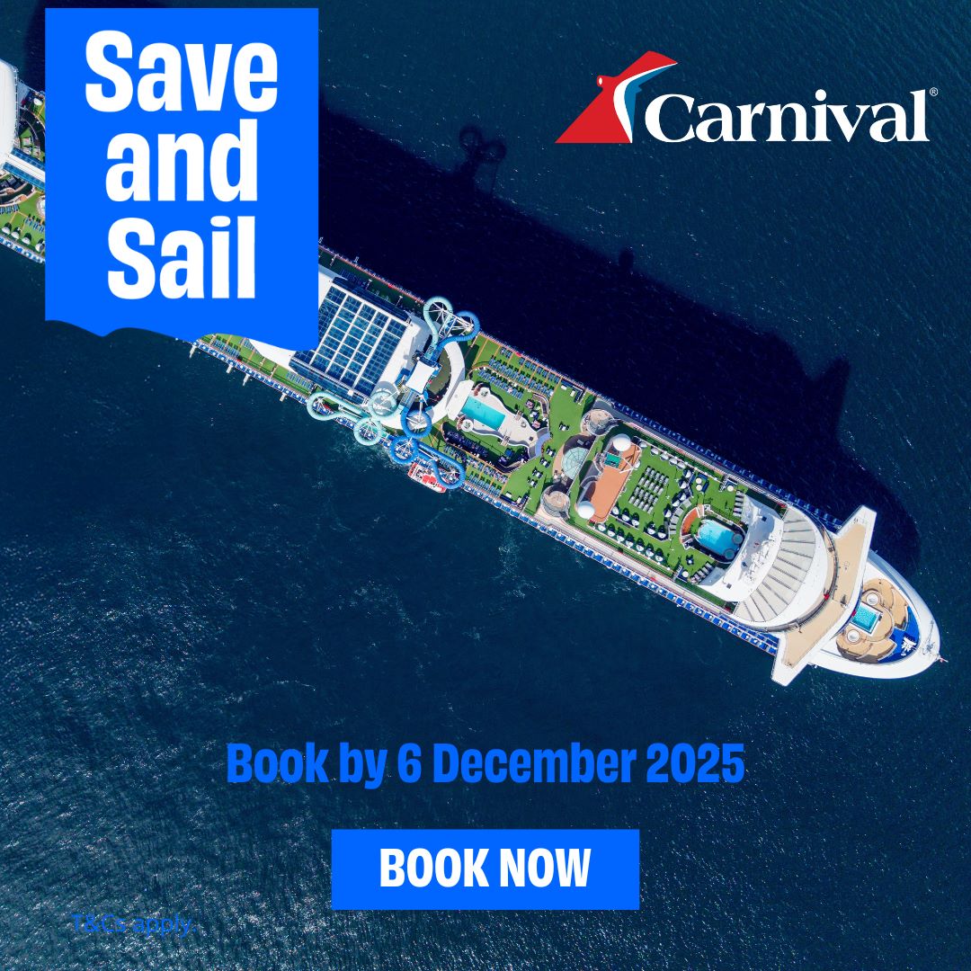 Carnival Cruises - Save & Sail Flash Sale