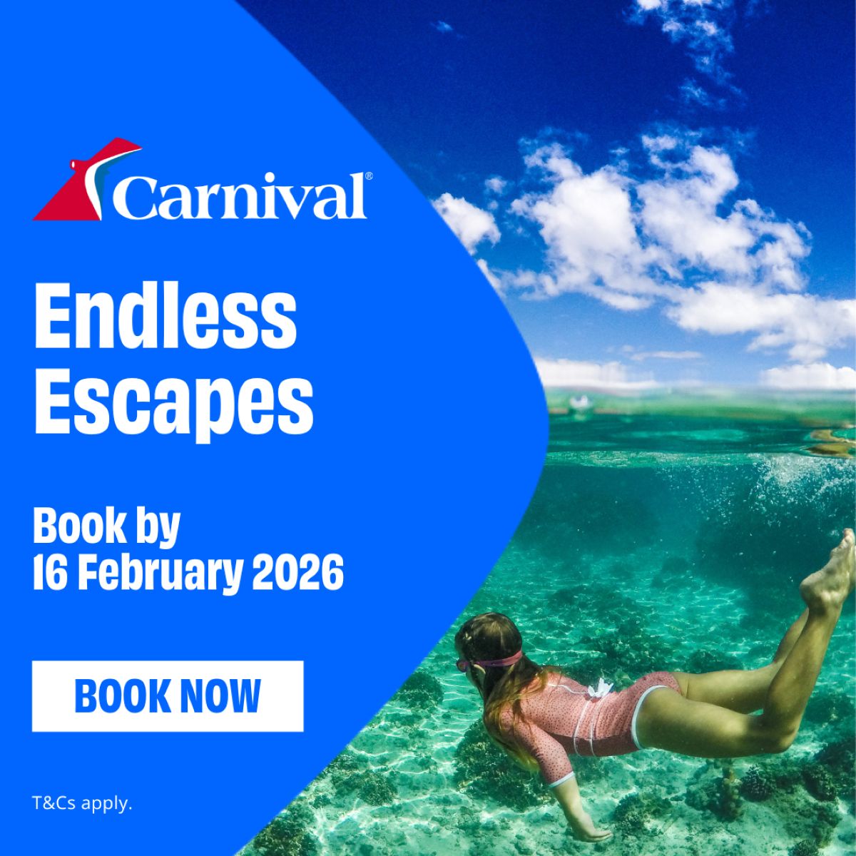 Carnival Cruises Endless Escapes