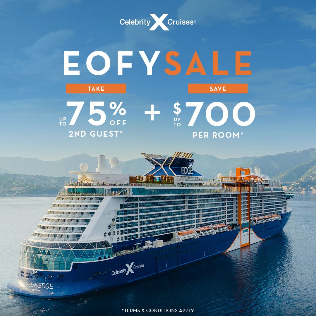 Celebrity Cruises EOFY Sale