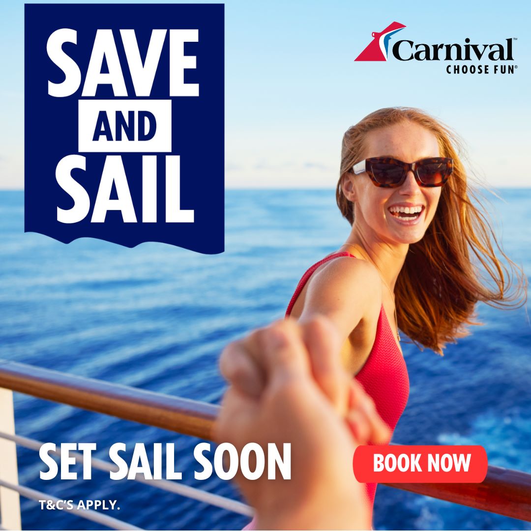 Carnival Cruises Save & Sail Flash Sale
