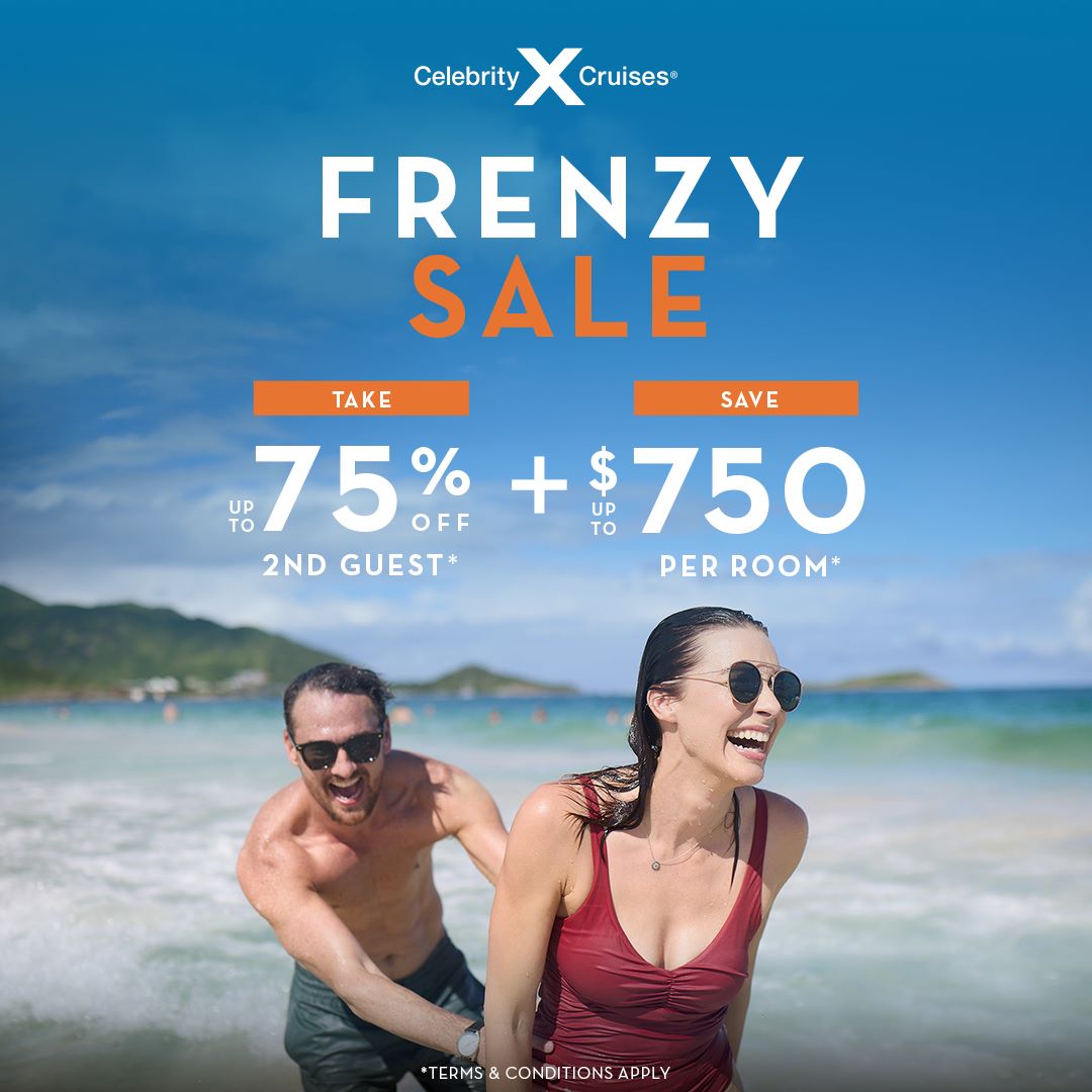 Celebrity Cruises Frenzy Sale