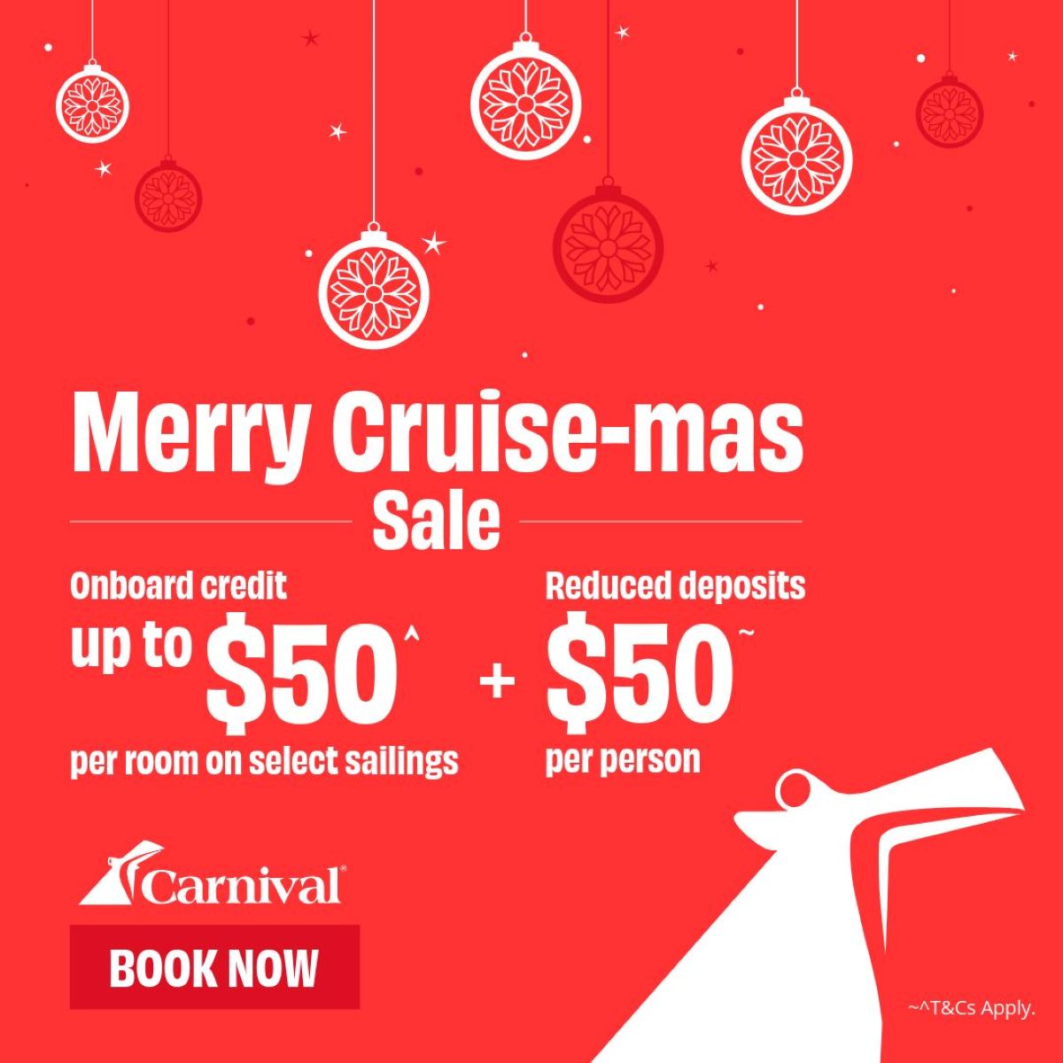Carnival Cruises Merry Cruise-mas Sale