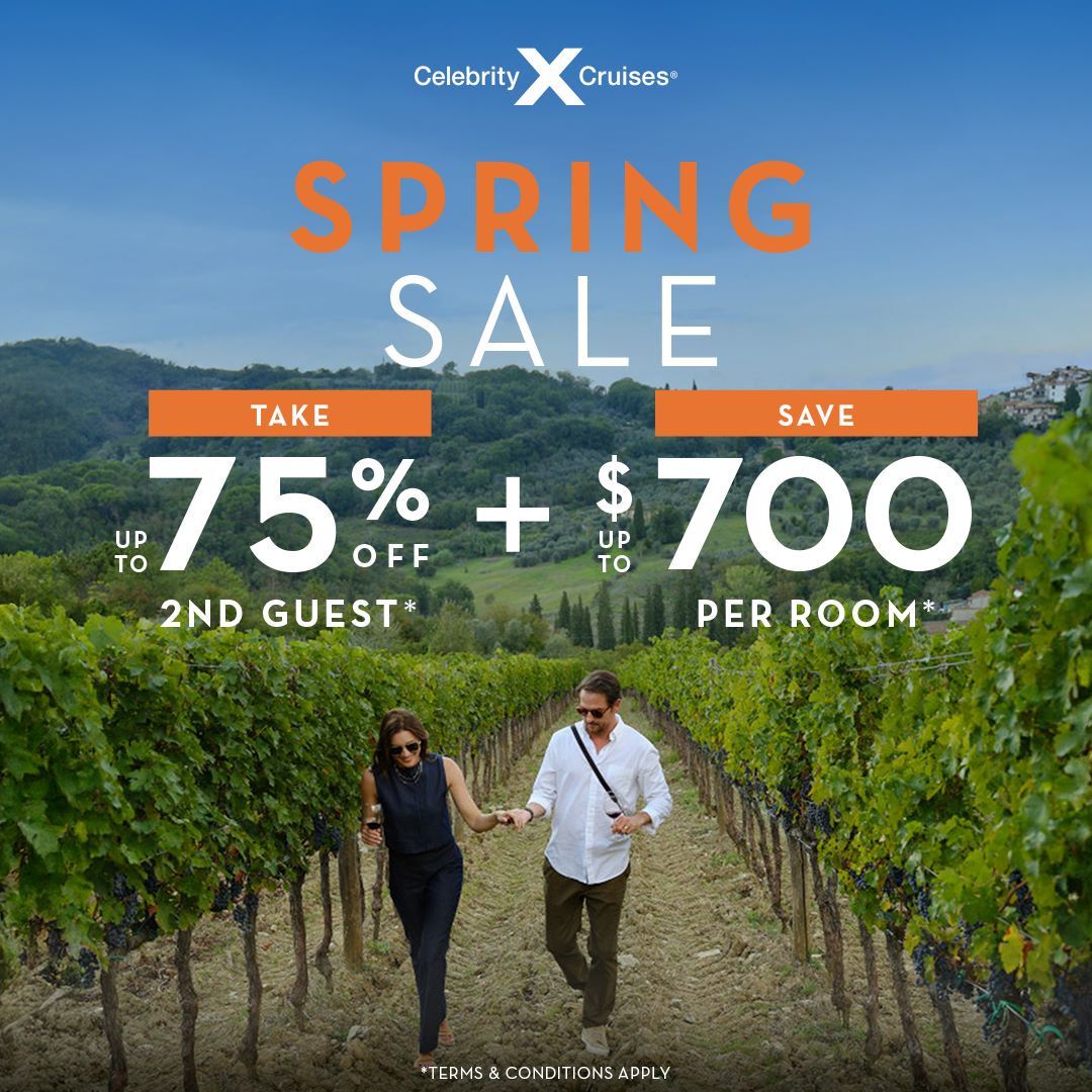 Celebrity Cruises Spring Sale