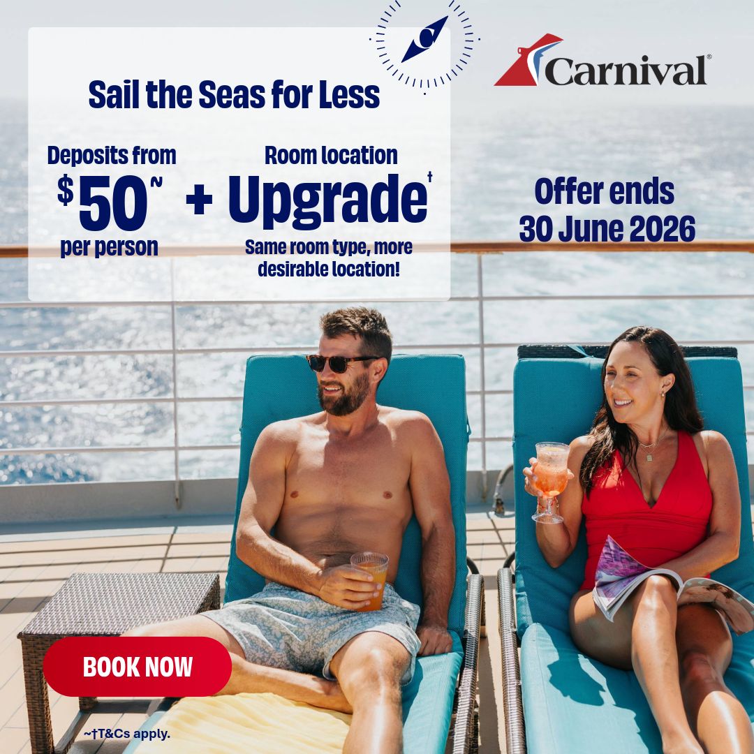 Carnival Cruises Sail the Seas for Less