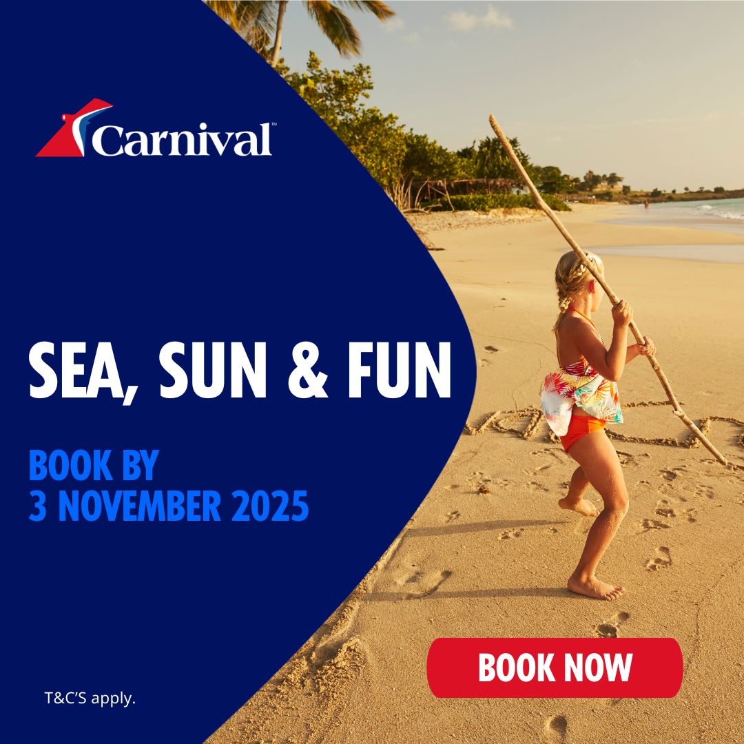Carnival Cruises SEA, SUN & FUN Sale