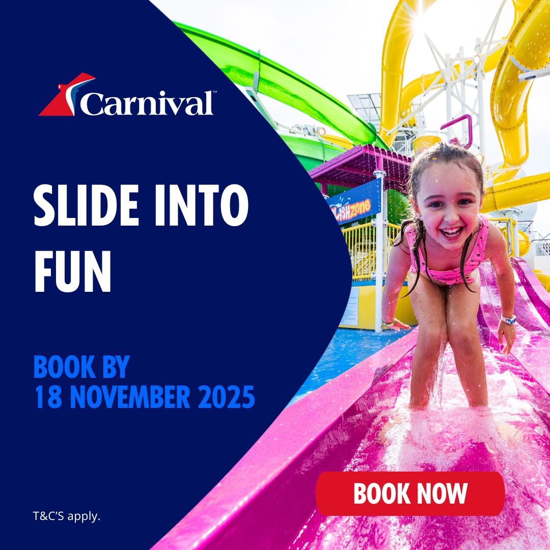 Carnival Cruises Slide into Fun Sale