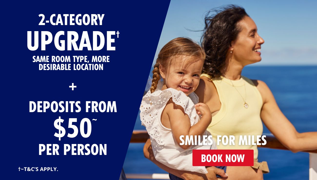 Carnival Cruises Smiles for Miles Sale