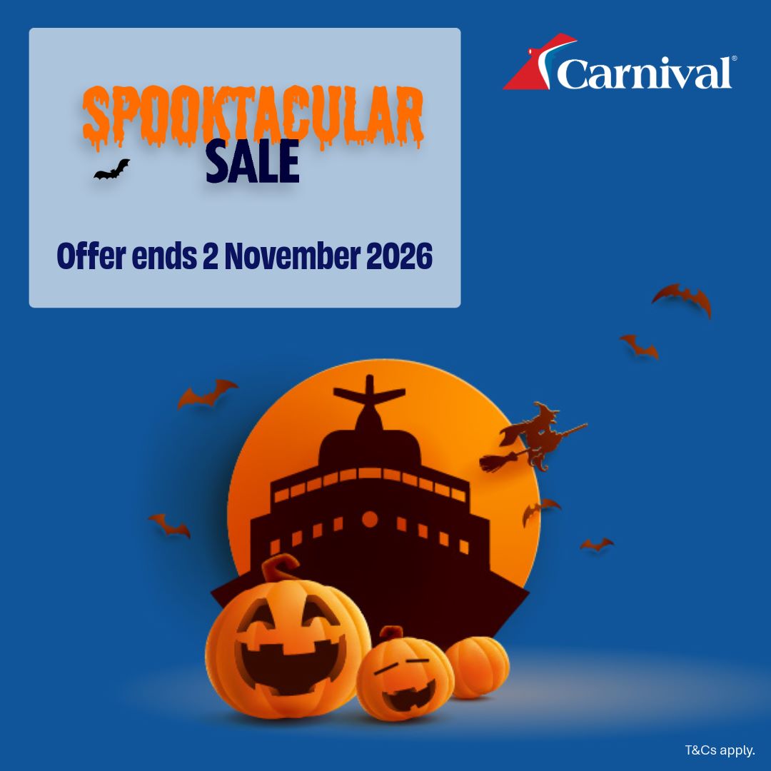 Carnival Cruises Spooktacular Sale