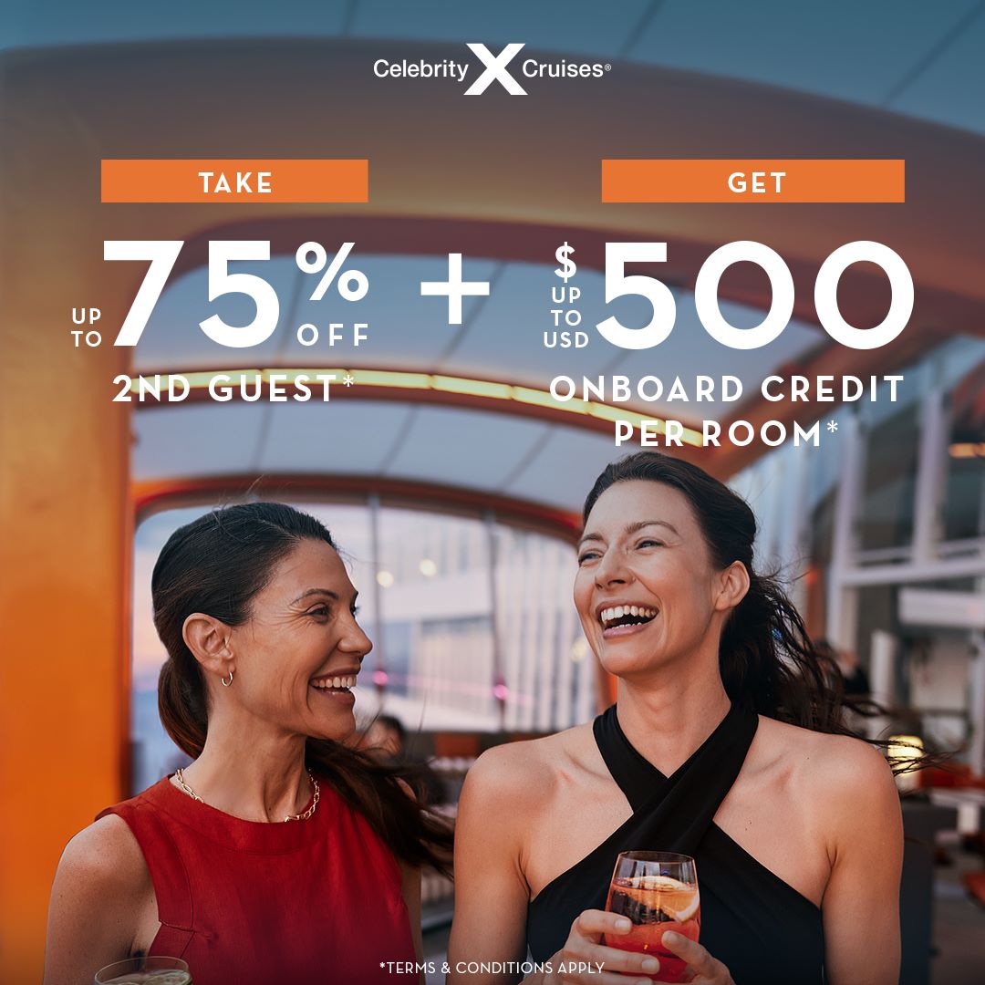 Celebrity Cruises Bonus Onboard Credit