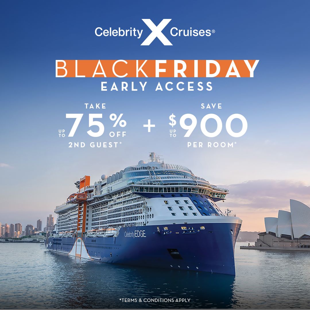 Celebrity Cruise Black Friday Preview Sale