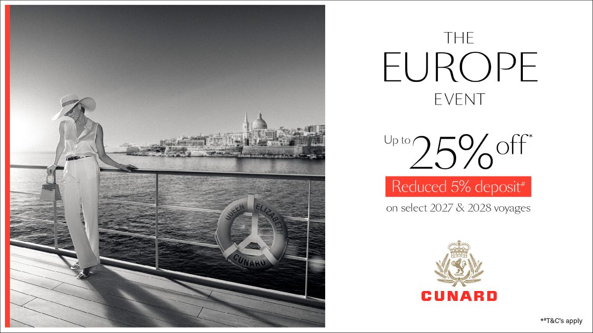 Cunard Cruises the Europe Event