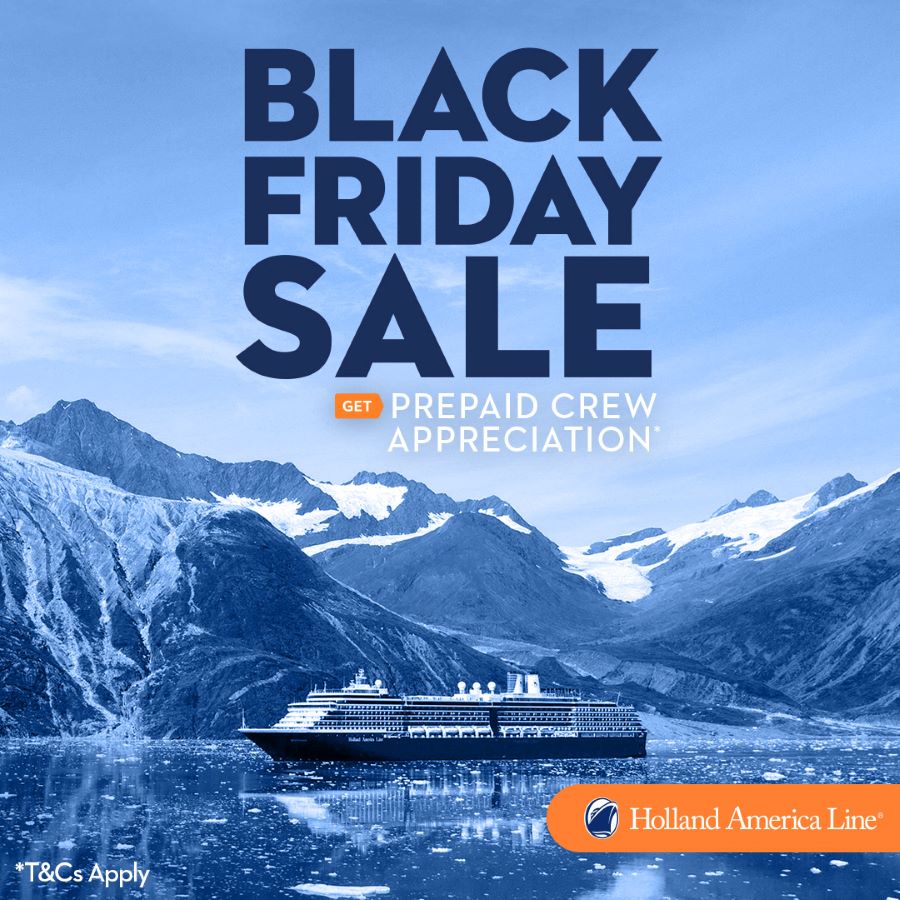 Holland America Black Friday SALE