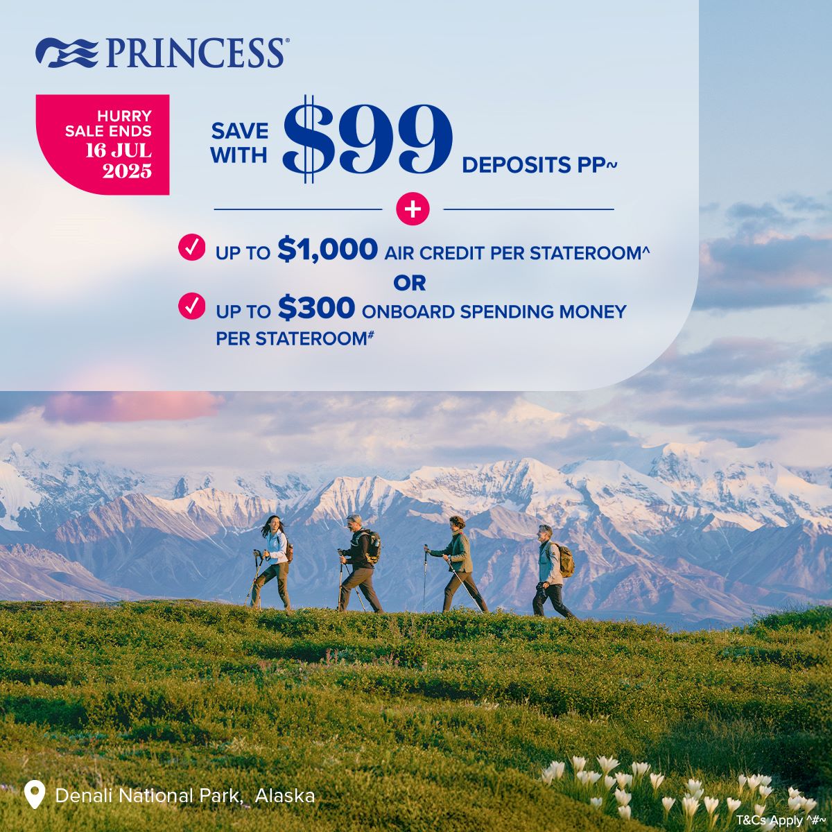 Princess Cruises Flash Sale