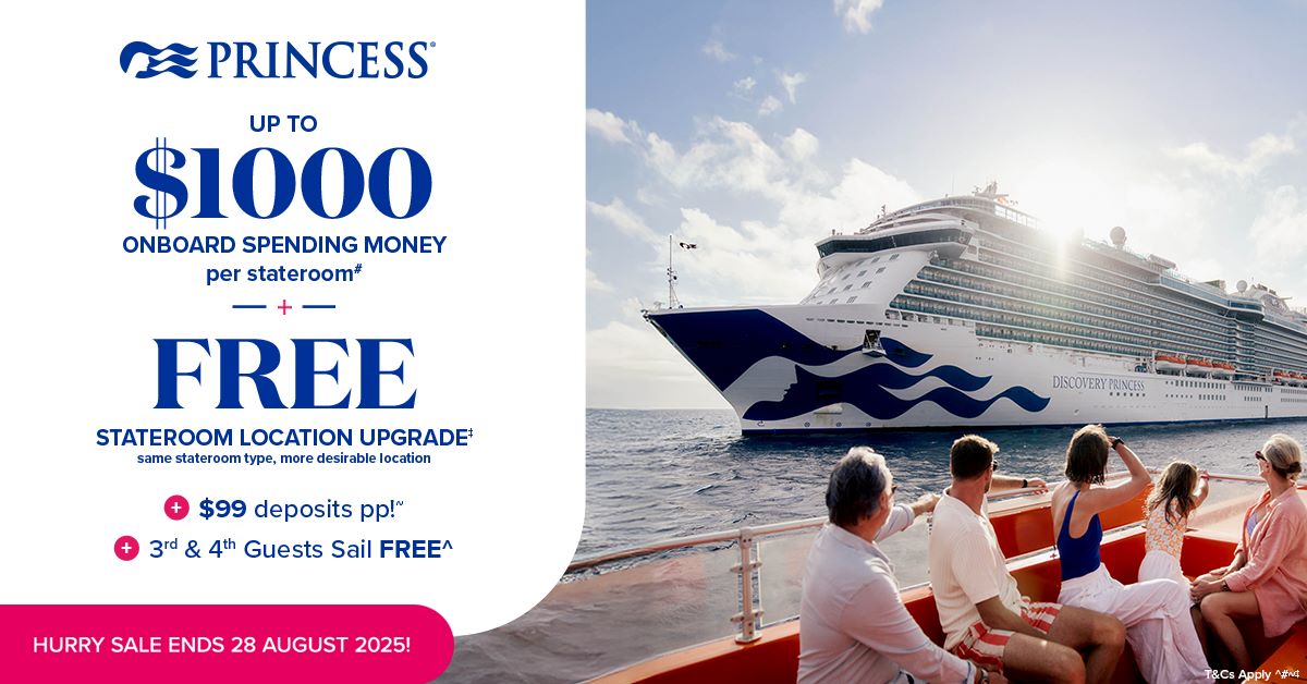 Princess Cruises Flash Sale