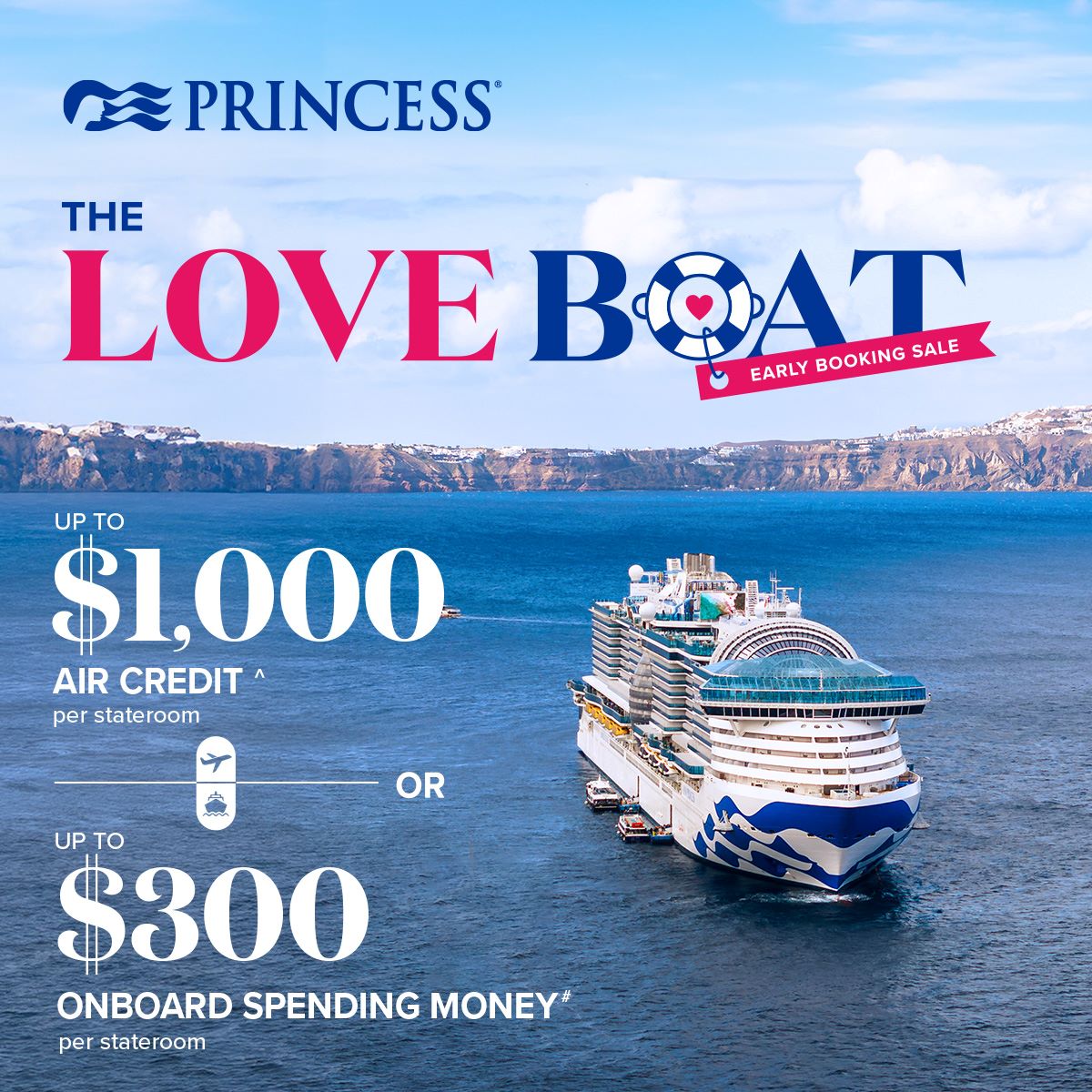Princess Cruises Love Boat Sale