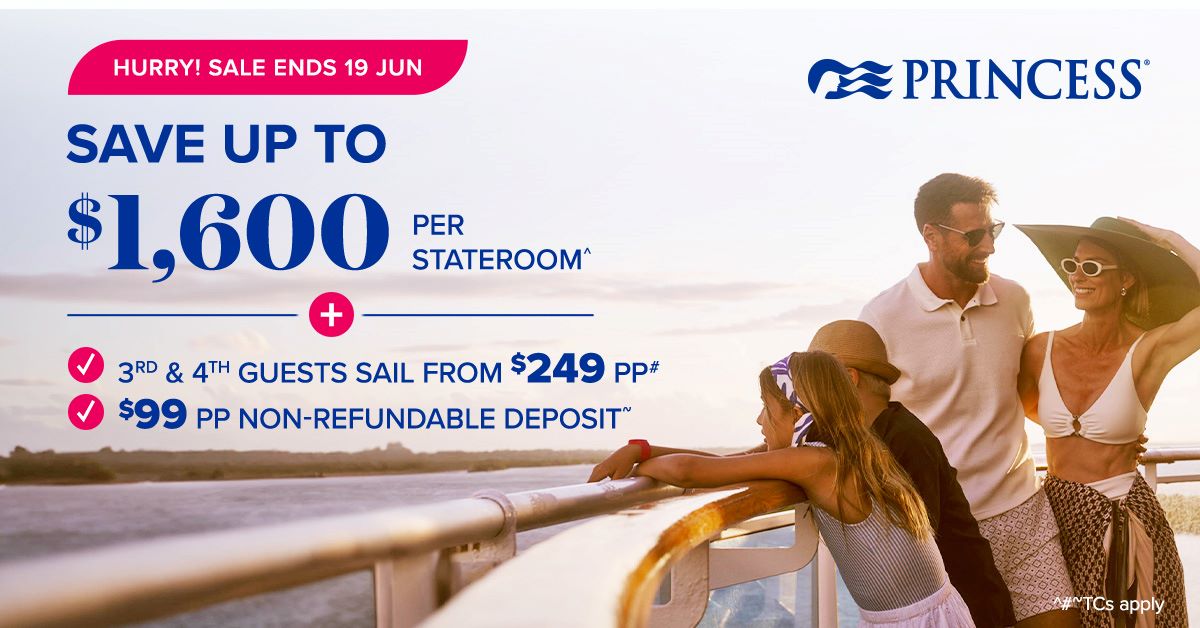 Princess Cruises Flash Sale 