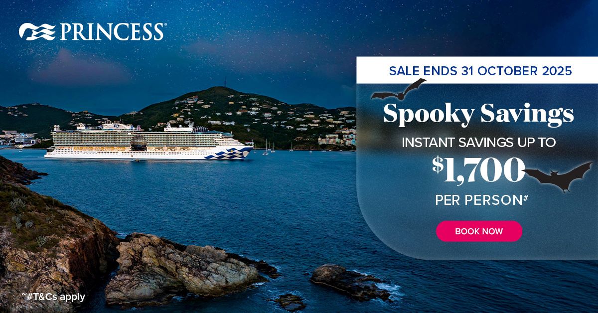 Princess Cruises Spooky Savings Sale 