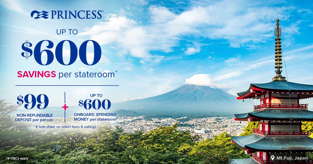 Princess Cruises Easter Flash Sale