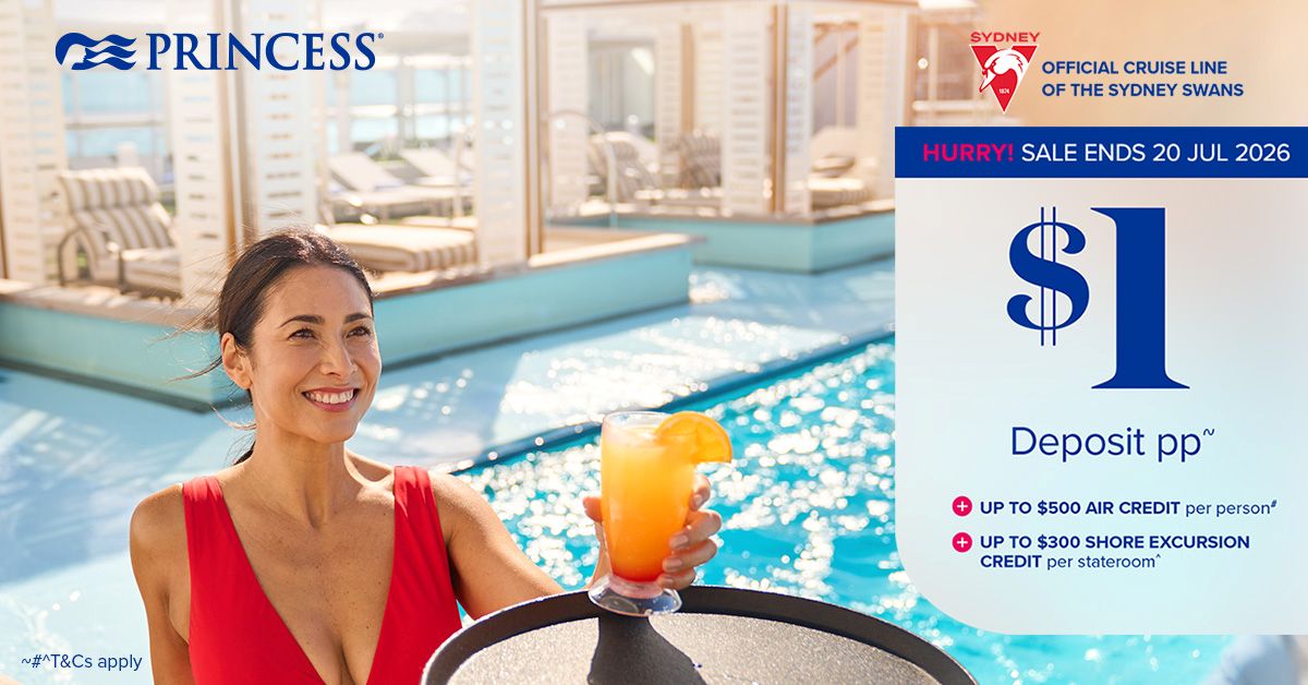 Princess Cruises Kickstart Your Getaway