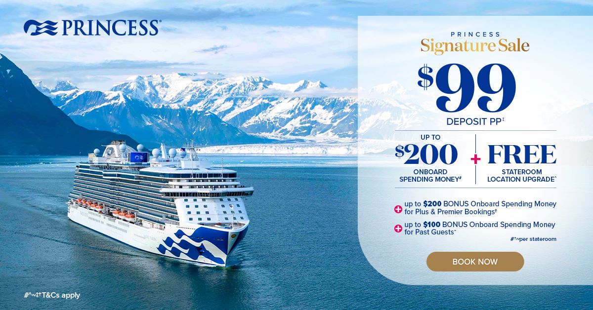 Princess Cruises Signature Sale 