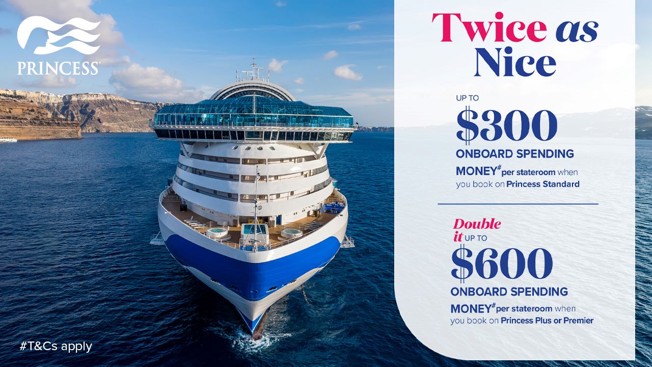 Princess Cruises Twice as Nice Sale