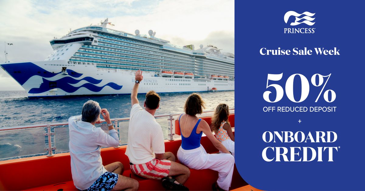 Princess Cruises Bonus Cruise Sale Week