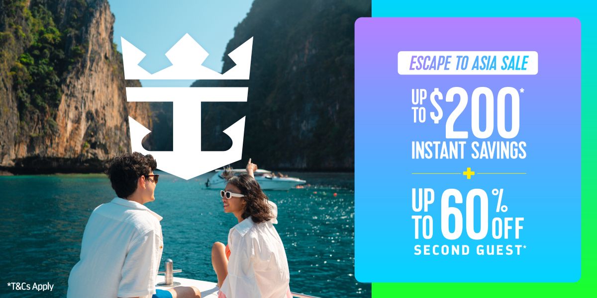 Royal Caribbean Escape to Asia Sale