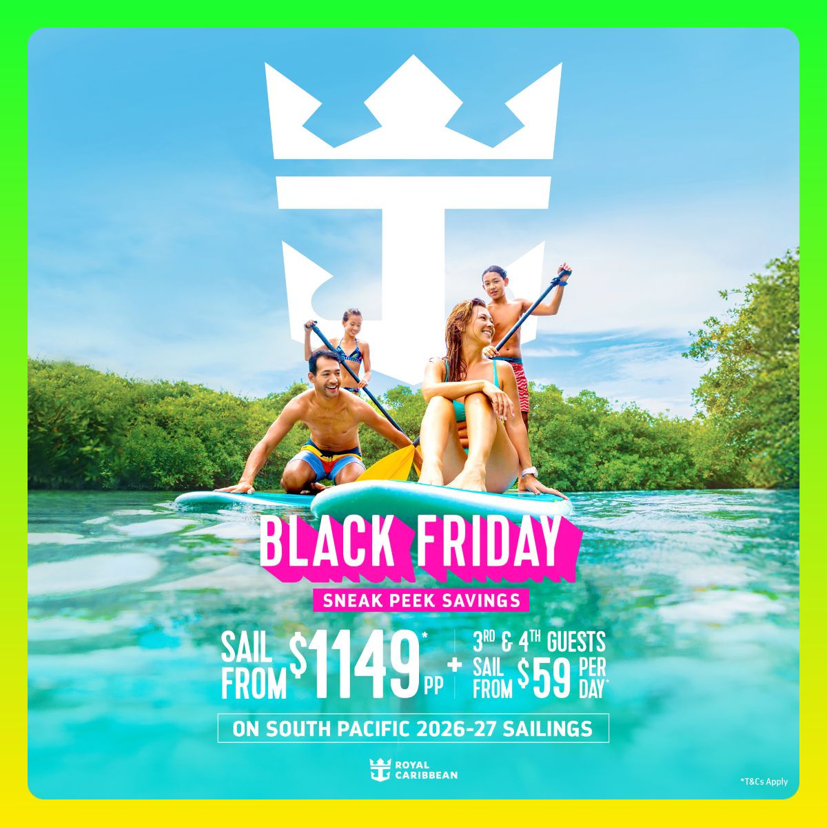 Royal Caribbean Black Friday Sneak Peek Savings