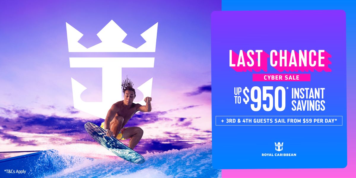 Royal Caribbean Instant Saving Sale