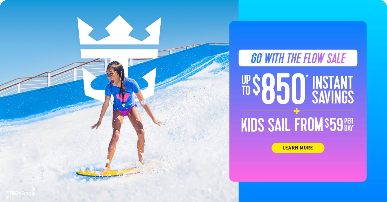 Royal Caribbean Go With the Flow Sale