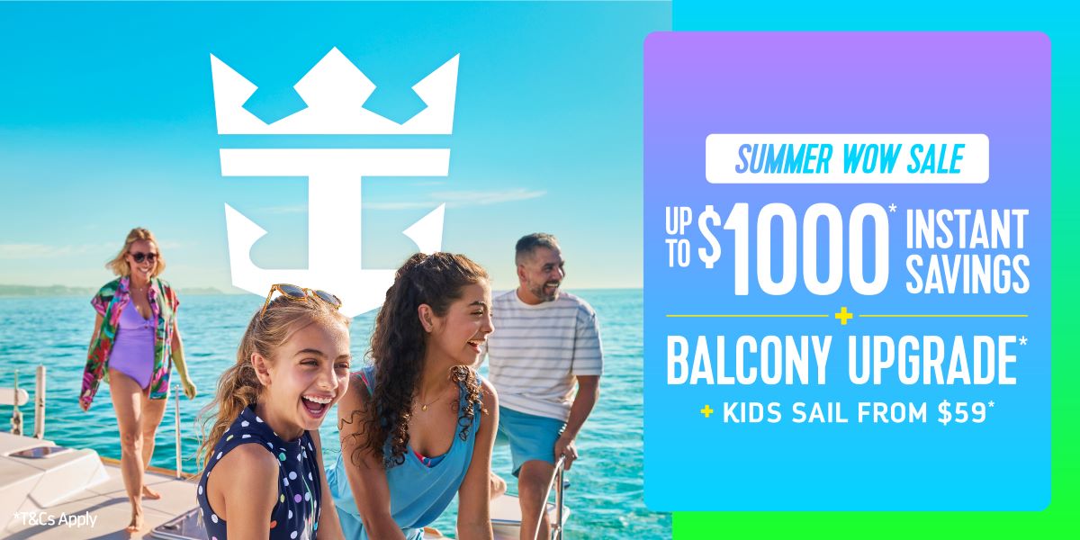 Royal Caribbean Summer WOW Sale