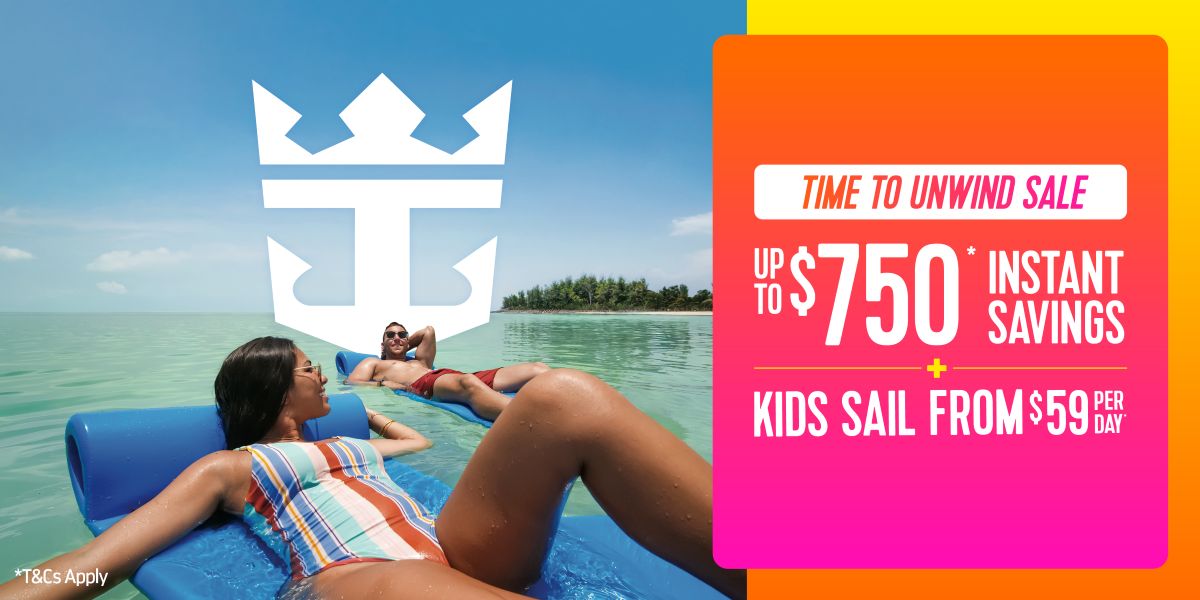Royal Caribbean Time to Unwind Sale