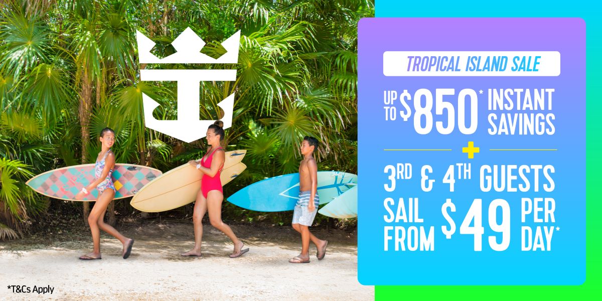 Royal Caribbean Instant Savings Deal