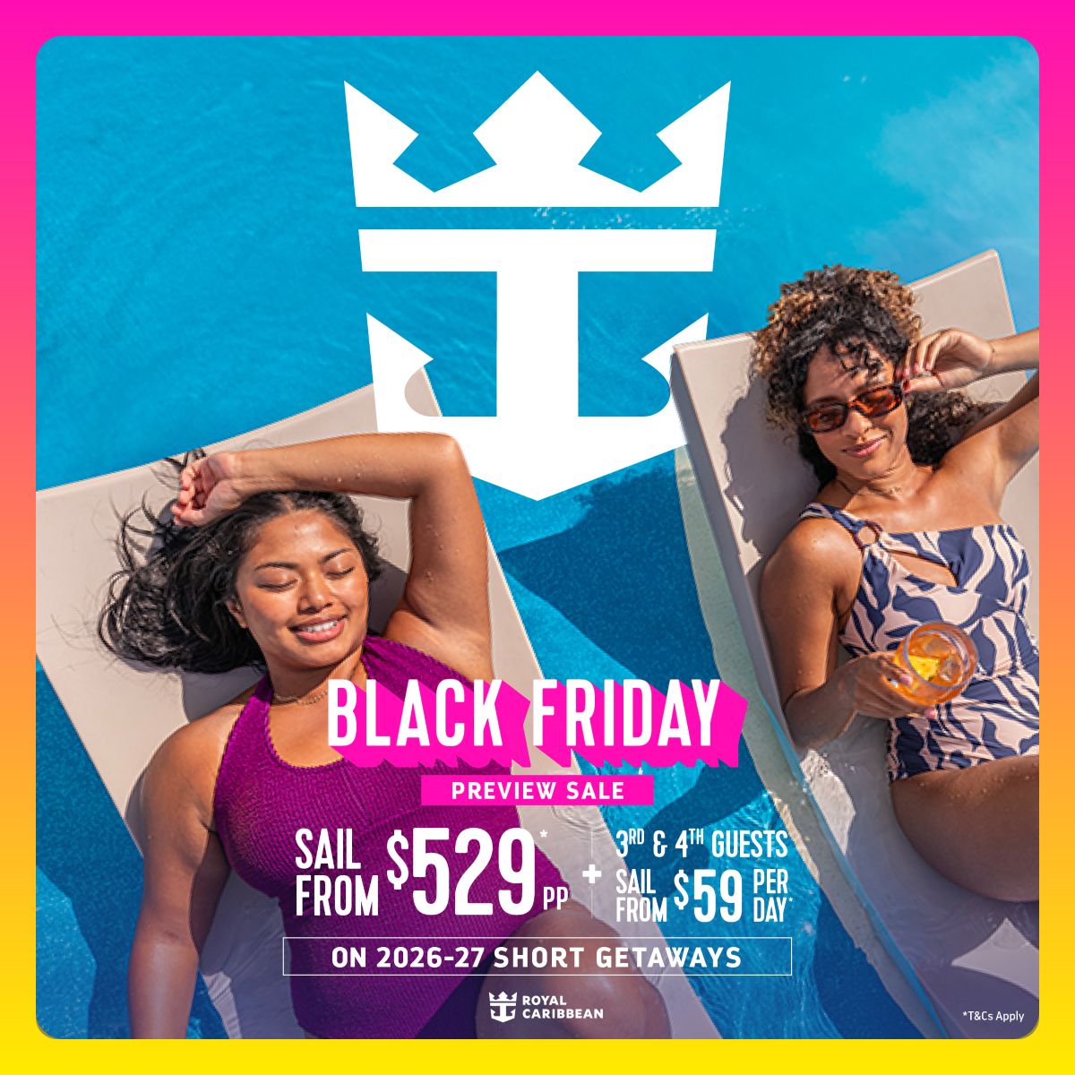 Royal Caribbean Black Friday Preview Sale