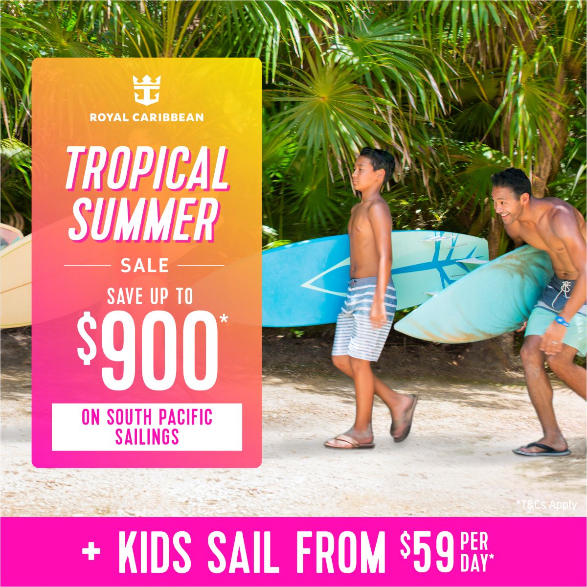 Royal Caribbean Tropical Summer Sale