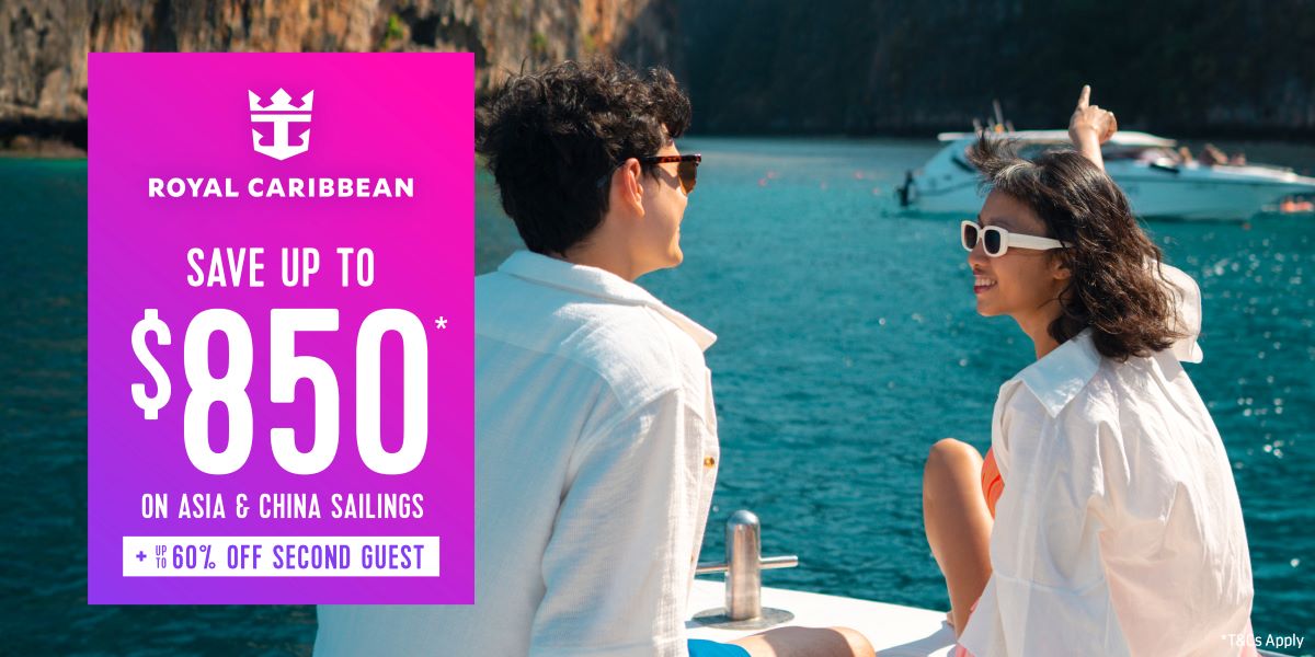 Save Big on Asia and China Sailings