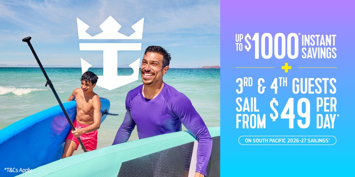 Royal Caribbean Moments that Matter Sale