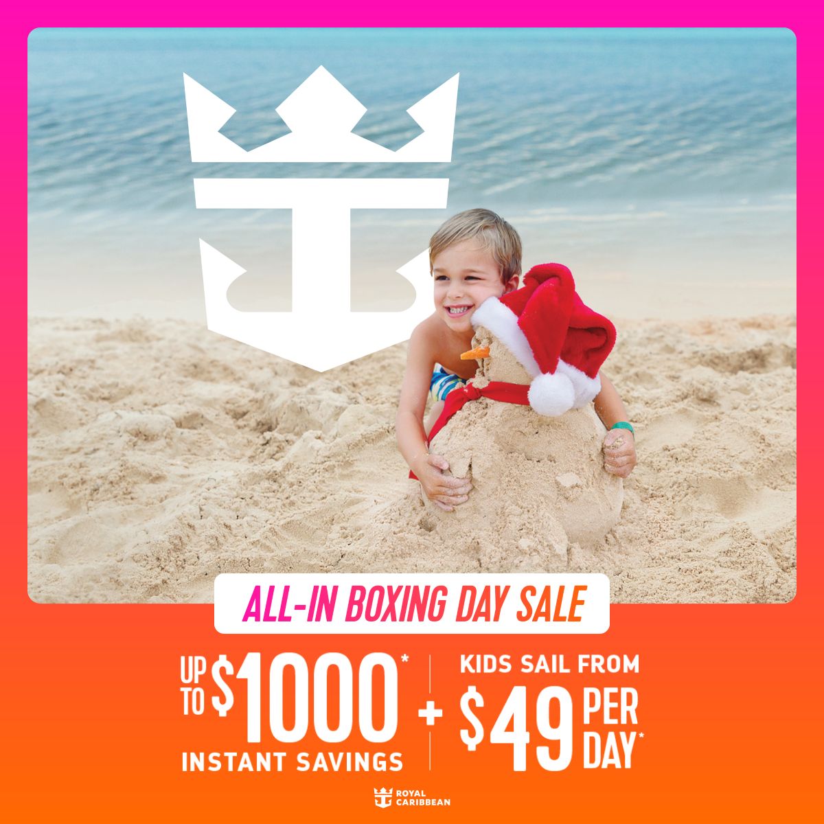 Royal Caribbean Instant Savings